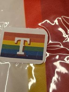 lot 4167 image: Tennessee Volunteers Rainbow Pride Flag