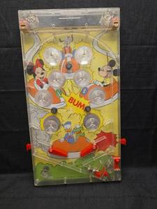 lot 3703 image: Disney Mickey Mouse Pinball Game by Playtime Products