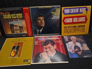lot 3710 image: Classic Country and Gospel LP Records Collection
