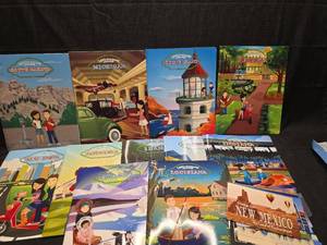 lot 3717 image: Little Passports USA States Educational Book Collection