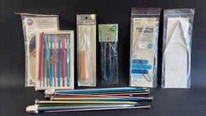 lot 53 image: Knitting Needles and Crochet Hooks Set