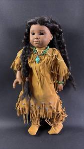 lot 77 image: 18 American Girl Doll KAYA Native American Pleasant Company