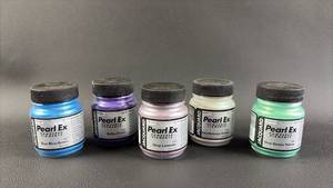 lot 86 image: NEW Jacquard Pearl Ex Powdered Pigments Set of 5 Colors