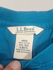 lot 110 image: NEW L.L.Bean Mens Long Sleeve Tee