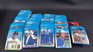 lot 164 image: 1987 Fleer Baseball Card Collection Full Run in Fire Damaged Carton