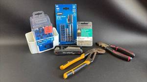 lot 213 image: Assortment Of Hand Tools and Hardware