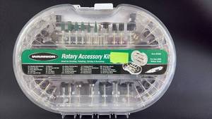 lot 218 image: Appears New - Warrior Rotary Tool Accessory Kit with Case