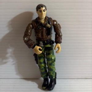lot 12 image: Vintage 1986 G. I. Joe General Hawk action figure