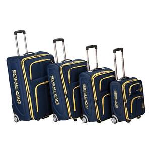 lot 11589 image: Rockland Luggage Varsity 4-Piece Softside Expandable Luggage Set F120