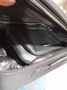 lot 11596 image: Rockland Luggage 2-piece Set, Blackgray, One Size