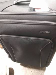 lot 11599 image: Single American Tourister Black Rolling Luggage Big One