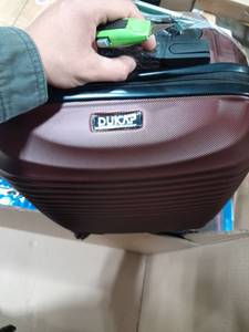 lot 11603 image: DUKAR Hard Shell Travel Suitcase with TSA Lock