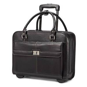 lot 11620 image: Samsonite luggage Div Womens Rolling Mobile Office  16 12 X 6 X 12 34  Black