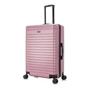 lot 11638 image: InUSA Deep Lightweight Hardside Carry On Spinner Suitcase - Rose Gold