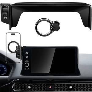 lot 56653 image: Magnetic Phone Holder for Honda Civic 11th Gen 2022 2023 2024 2025 2026, 360° Car Screen Phone Mount Made for Civic Hatchback Sedan Touchscreen, Compatible with Magsafe iPhone Accessories - Retail $30