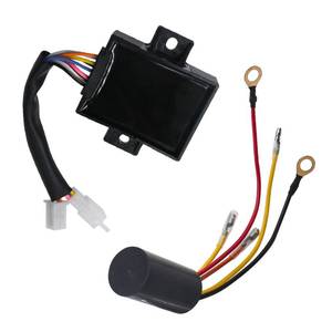 lot 56704 image: AM105574 Igniter CDI Box AM128906 Time Delay Module Fit for John Deere 345 425 445 2500 2500A 2500B 2500E Greens mowers - Retail $33