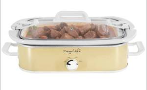 lot 56715 image: MegaChef 3.5qt Casserole Slow Cooker  - Retail $110