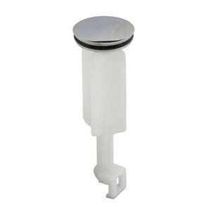 lot 115 image: Prime-Line MP53265 Lavatory Drain Plug, 3-58 In., Plastic, Chrome, Fits Pfister (Single Pack) - Retail $7