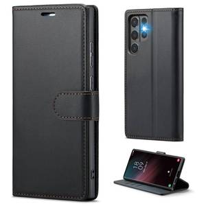 lot 162 image: QRETYR for Samsung Galaxy S26 Ultra 6.9 Wallet Case, PU Leather Folio Flip Cover with Kickstand, RFID Blocking Credit Card Slots & Shockproof Protection (Black, Samsung Galaxy S26 Ultra) - Retail $20
