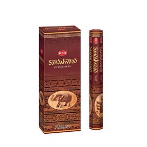 lot 169 image: HEM Sandalwood Incense Sticks �� 120 Count (Pack of 6 Boxes) �� Classic Sandalwood Aroma Incense for Meditation, Yoga & Home Fragrance - Retail $8