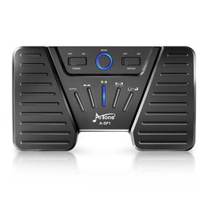 lot 62594 image: Wireless Page Turner Bluetooth Foot Pedal Music Page Turner for iPad Tablets Android ios Phones Piano Keyboard Compatible with Various Music App (A-SP1) - Retail $34