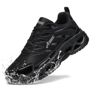 lot 62608 image: Non Slip Work Shoes for Men Women Waterproof Sneakers Men Comfortable Restaurant Chef Shoes Slip Resistant Shoes for Men Breathable Walking Sneakers for Daily Use Black, size 39 - Retail $40