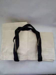 lot 62618 image: 5-Pack Economical Cotton Tote Bag, Lightweight Medium Reusable Grocery Shopping Cloth Bags, Suitable for DIY, Advertising, Promotion, Gift, Activity - Retail $13