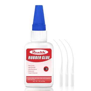 lot 62656 image: Rubber Glue 30g Strong, Waterproof & Heat-Resistant Adhesive for Rubber, Fast-Drying, Flexible & Non-Toxic Perfect for DIY & Headphones Repairs, Rc Car Tire - Retail $9