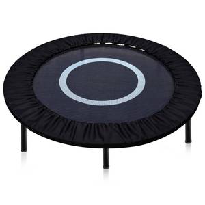lot 62723 image: Trampoline Spring Cover Round Small Trampoline Replacement Safety Cover 600D Oxford Cloth Optional for Serviceable Waterproof Frame for Home(36 Inch-6 Hole,Black) - Retail $20
