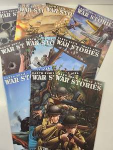 lot 107 image: Garth Ennis War Stories Comic Book Collection