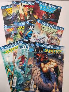 lot 121 image: DC Universe Rebirth Justice League Comic Book Collection