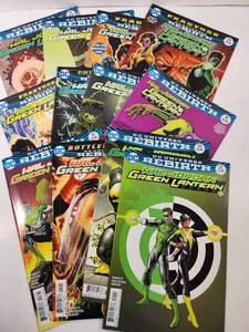 lot 122 image: DC Universe Rebirth Hal Jordan Green Lantern Corps Comic Collection
