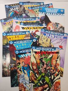 lot 127 image: DC Universe Rebirth Justice League Comic Book Collection