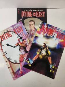 lot 128 image: IDW Dying is Easy Comic Book Collection Issues 1-3