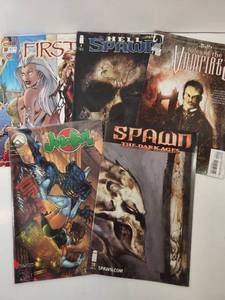 lot 131 image: Mixed Comic Book Collection - Spawn, First, Tales of the Vampires, Jigoku Girls