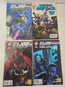 lot 133 image: G.I. Joe and Captain America Comic Book Collection