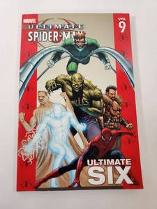 lot 151 image: Ultimate Spider-Man Volume 9 Ultimate Six Trade Paperback