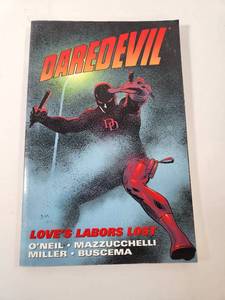lot 166 image: Daredevil Loves Labors Lost Trade Paperback by ONeil Mazzucchelli Miller Buscema