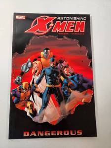 lot 196 image: Astonishing X-Men Dangerous Trade Paperback by Whedon and Cassaday