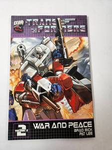 lot 241 image: Transformers War and Peace Volume 2 Trade Paperback Book