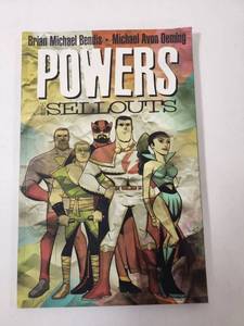 lot 266 image: Powers The Sellouts Graphic Novel by Bendis and Oeming