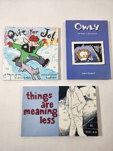 lot 296 image: Independent Book Collection - 3 Graphic Novels