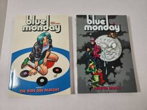 lot 313 image: Blue Monday Paperback Book Collection by Chynna Clugston