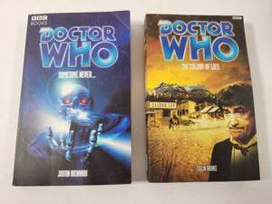 lot 328 image: Doctor Who BBC Books - Sometime Never and The Colony of Lies