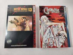 lot 342 image: Battle Royale Volume 13 and Chobits Manga Set