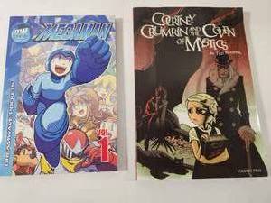 lot 369 image: Mega Man Volume 1 and Courtney Crumrin Volume 2 Graphic Novel Collection