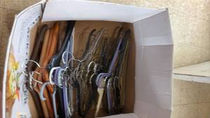 lot 5024 image: Assorted Clothing Hangers Collection