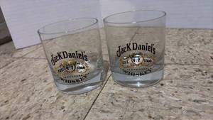 lot 5053 image: Jack Daniels Old No. 7 Tennessee Whiskey Rocks Glasses Set