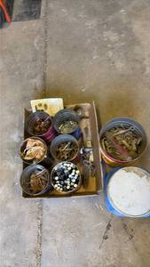 lot 7053 image: Mixed Hardware Collection - Bolts, Nails, Fasteners and Tools