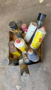 lot 7058 image: Mixed Lot of Industrial Adhesives, Auto Fluids and Sealants
